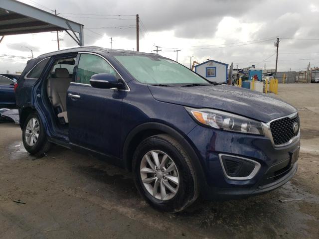 5XYPG4A33JG343665 - 2018 KIA SORENTO LX BLUE photo 4