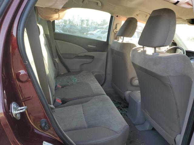 5J6RM4H32EL078779 - 2014 HONDA CR-V LX BURGUNDY photo 10