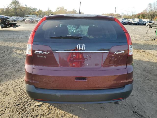 5J6RM4H32EL078779 - 2014 HONDA CR-V LX BURGUNDY photo 6