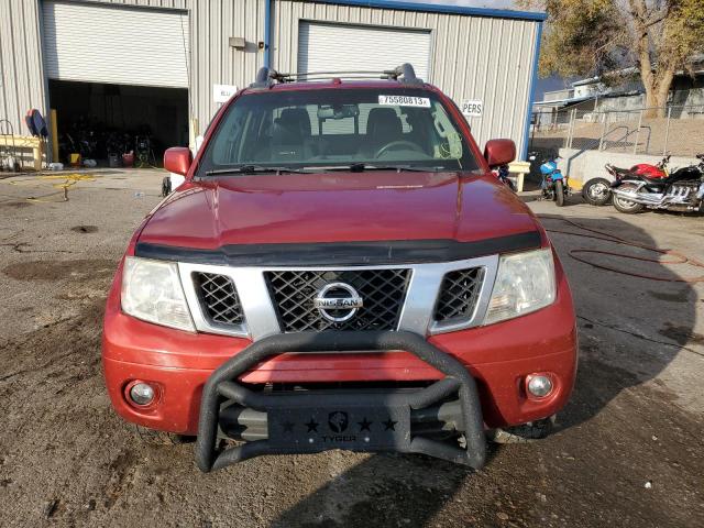 1N6AD0EV1FN706481 - 2015 NISSAN FRONTIER S BURGUNDY photo 5