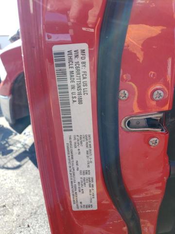 1C6RR7TT5NS161880 - 2022 RAM 1500 CLASS SLT 红色 照片 13