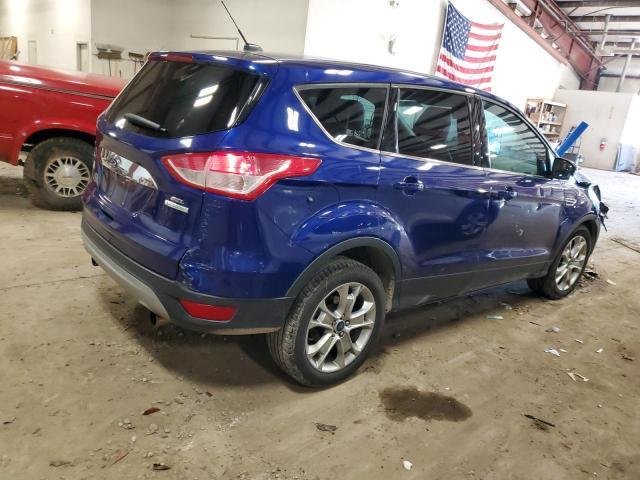 1FMCU0HX5DUC36950 - 2013 FORD ESCAPE SEL BLUE photo 3