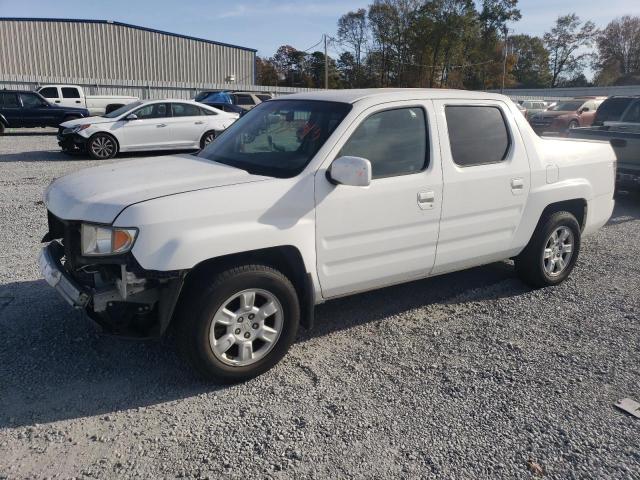 2HJYK16466H505327 - 2006 HONDA RIDGELINE RTS WHITE photo 1