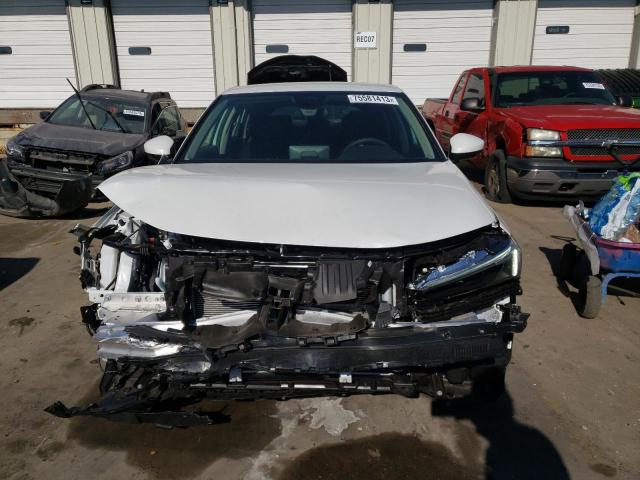 19XFL2H51PE025648 - 2023 HONDA CIVIC LX WHITE photo 5