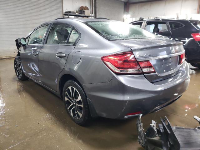 19XFB2F89DE005997 - 2013 HONDA CIVIC EX GRAY photo 2