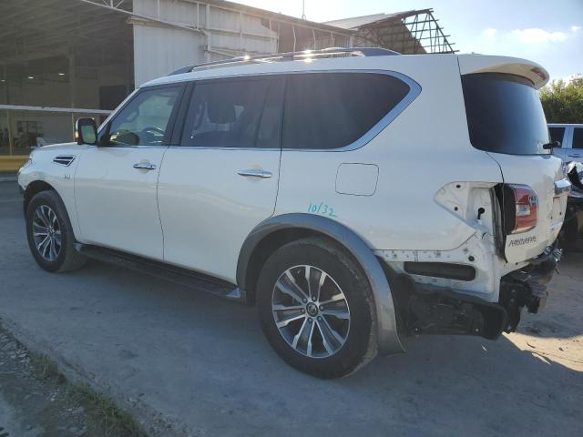 JN8AY2ND2K9087147 - 2019 NISSAN ARMADA SV WHITE photo 2