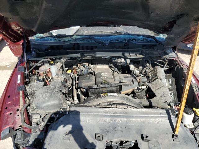 3C6UR5DL1JG359242 - 2018 RAM 2500 SLT წითელი ფოტო 11