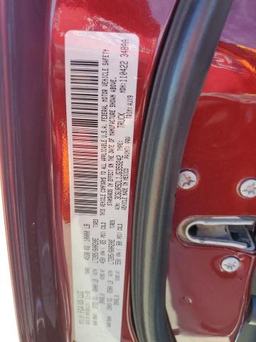 3C6UR5DL1JG359242 - 2018 RAM 2500 SLT წითელი ფოტო 12