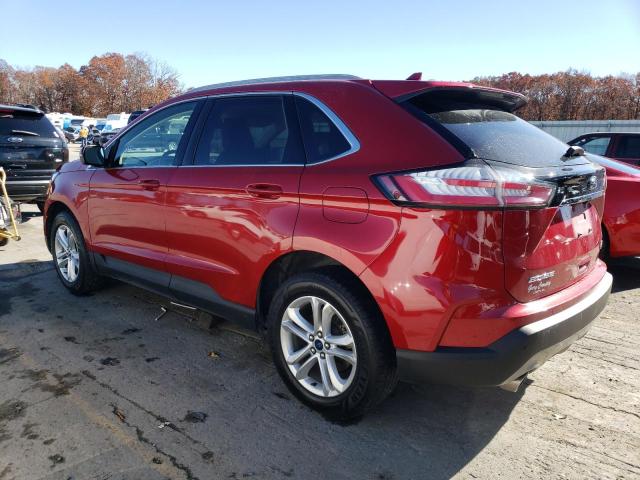 2FMPK4J99LBA35275 - 2020 FORD EDGE SEL RED photo 2