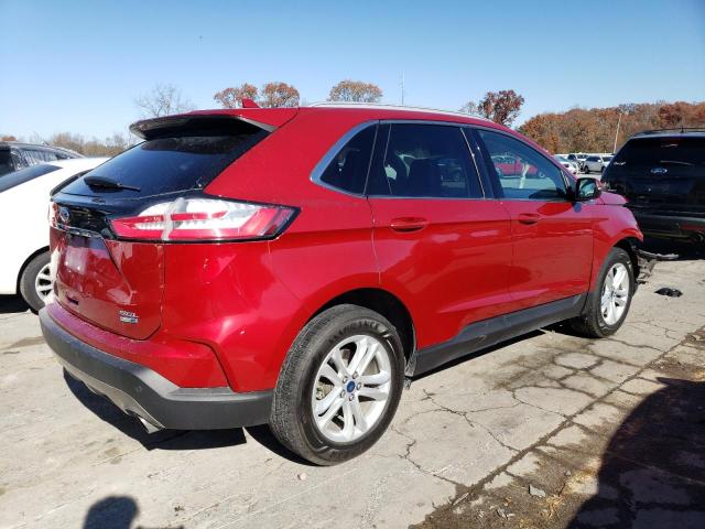 2FMPK4J99LBA35275 - 2020 FORD EDGE SEL RED photo 3