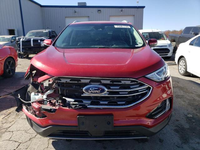 2FMPK4J99LBA35275 - 2020 FORD EDGE SEL RED photo 5