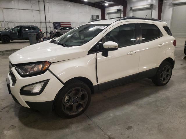 MAJ6P1CL8JC176673 - 2018 FORD ECOSPORT SES WHITE photo 1