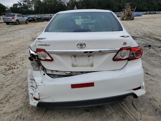 5YFBU4EE7CP010026 - 2012 TOYOTA COROLLA BASE WHITE photo 6