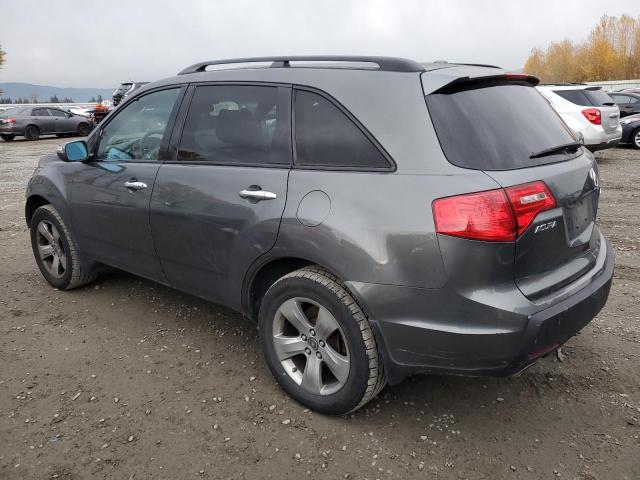 2HNYD28818H001432 - 2008 ACURA MDX SPORT GRAY photo 2