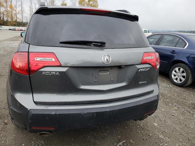 2HNYD28818H001432 - 2008 ACURA MDX SPORT GRAY photo 6