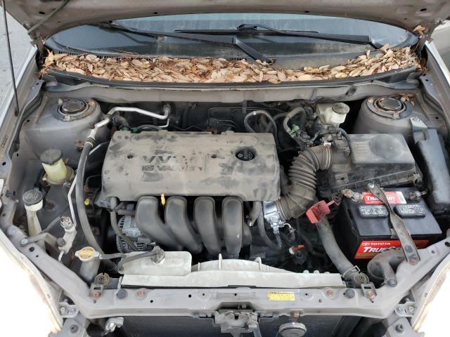 2T1KR32E65C326908 - 2005 TOYOTA COROLLA MA XR SILVER photo 11