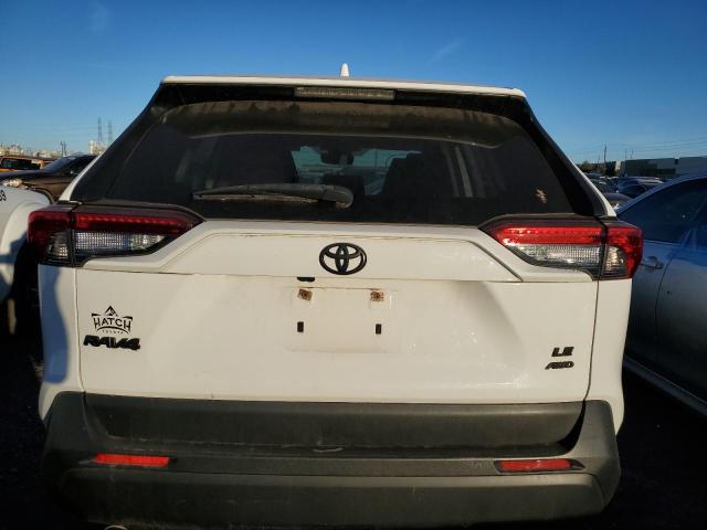 JTMF1RFV7LD062975 - 2020 TOYOTA RAV4 LE WHITE photo 6