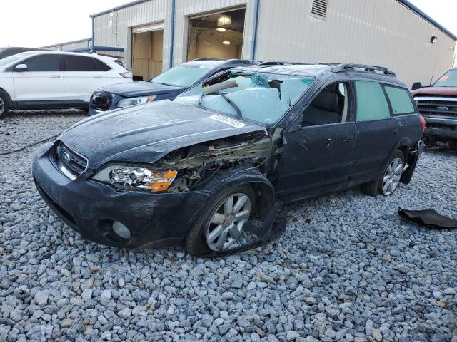 4S4BP62C467360558 - 2006 SUBARU LEGACY OUTBACK 2.5I LIMITED BLACK photo 1