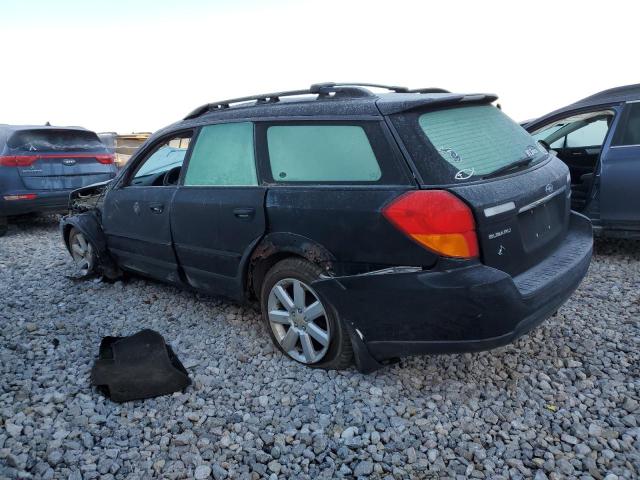 4S4BP62C467360558 - 2006 SUBARU LEGACY OUTBACK 2.5I LIMITED BLACK photo 2