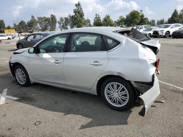 3N1AB7AP4HL711270 - 2017 NISSAN SENTRA S SILVER photo 2