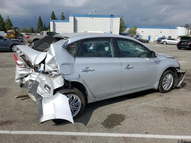 3N1AB7AP4HL711270 - 2017 NISSAN SENTRA S SILVER photo 3