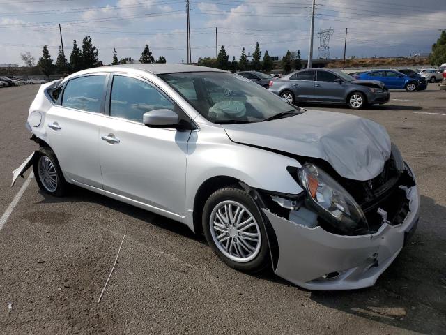 3N1AB7AP4HL711270 - 2017 NISSAN SENTRA S SILVER photo 4