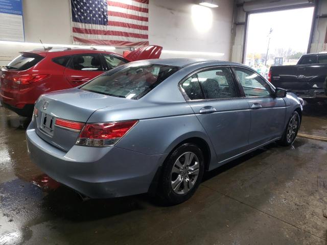 1HGCP2F45BA155589 - 2011 HONDA ACCORD LXP TURQUOISE photo 3