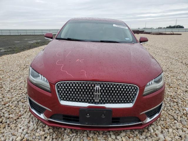 3LN6L5KUXHR638648 - 2017 LINCOLN MKZ HYBRID PREMIERE RED photo 5