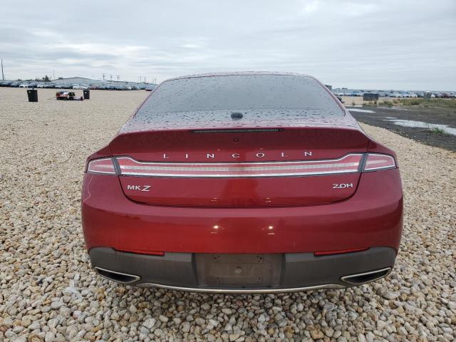 3LN6L5KUXHR638648 - 2017 LINCOLN MKZ HYBRID PREMIERE RED photo 6