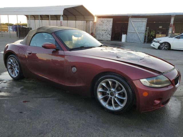 4USBT33505LS58205 - 2005 BMW Z4 2.5 RED photo 4