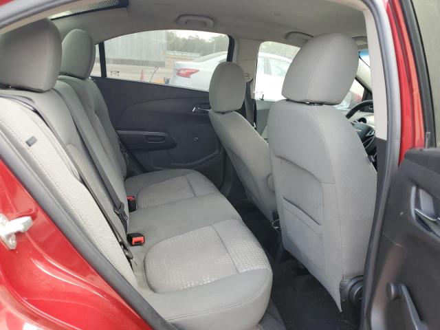 1G1JA5SH3E4222882 - 2014 CHEVROLET SONIC LS 红色 照片 10