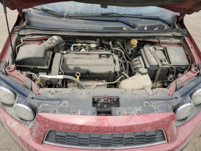 1G1JA5SH3E4222882 - 2014 CHEVROLET SONIC LS 红色 照片 11