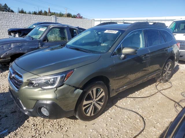 4S4BSANC0K3270130 - 2019 SUBARU OUTBACK 2.5I LIMITED GREEN photo 1