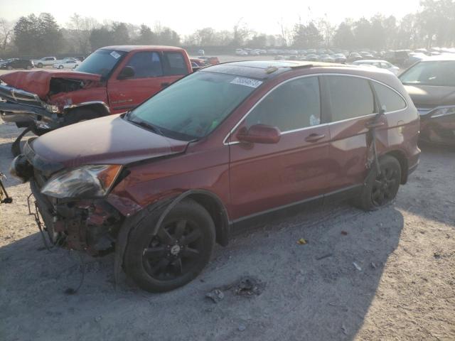 5J6RE387X9L013016 - 2009 HONDA CR-V EXL RED photo 1