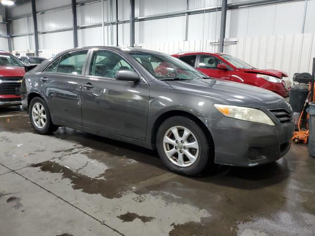 4T4BF3EK8BR146470 - 2011 TOYOTA CAMRY BASE GRAY photo 4