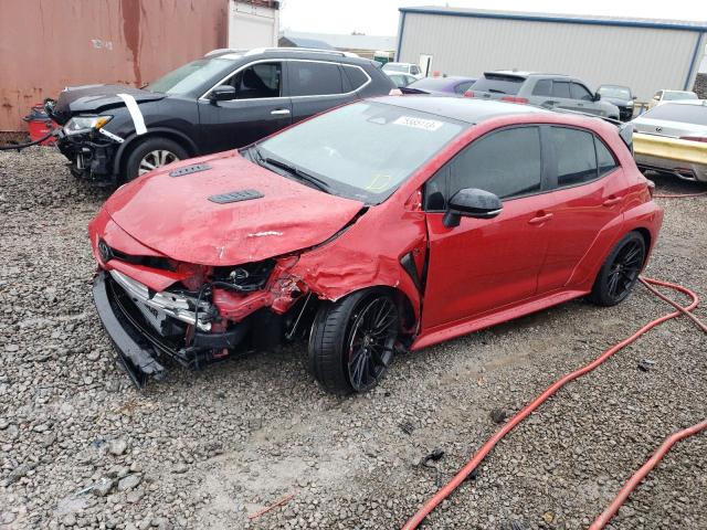 JTNABAAE4PA005961 - 2023 TOYOTA GR COROLLA CORE RED photo 1