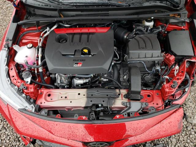 JTNABAAE4PA005961 - 2023 TOYOTA GR COROLLA CORE RED photo 11