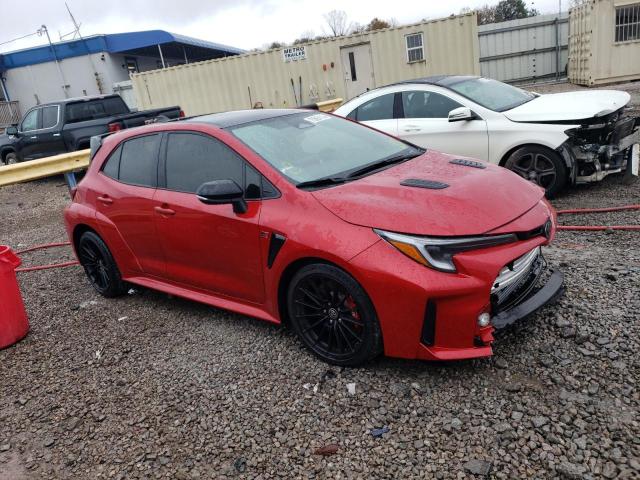 JTNABAAE4PA005961 - 2023 TOYOTA GR COROLLA CORE RED photo 4