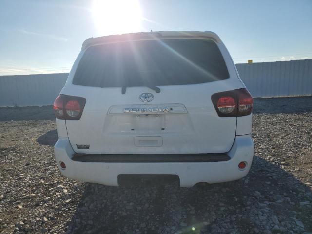 5TDBY5G16KS165371 - 2019 TOYOTA SEQUOIA SR5 WHITE photo 6