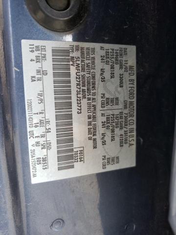 5LMFU27R73LJ23773 - 2003 LINCOLN NAVIGATOR 蓝色 照片 13