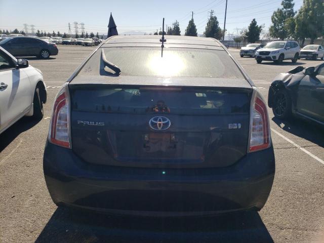 JTDKN3DU3F1979167 - 2015 TOYOTA PRIUS GRAY photo 6