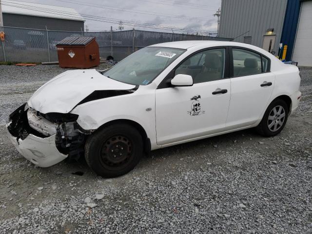 JM1BK32F081849251 - 2008 MAZDA 3 I WHITE photo 1