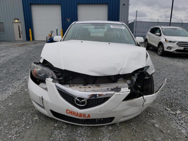 JM1BK32F081849251 - 2008 MAZDA 3 I WHITE photo 5