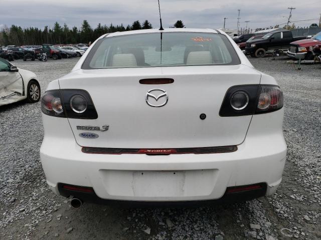 JM1BK32F081849251 - 2008 MAZDA 3 I WHITE photo 6