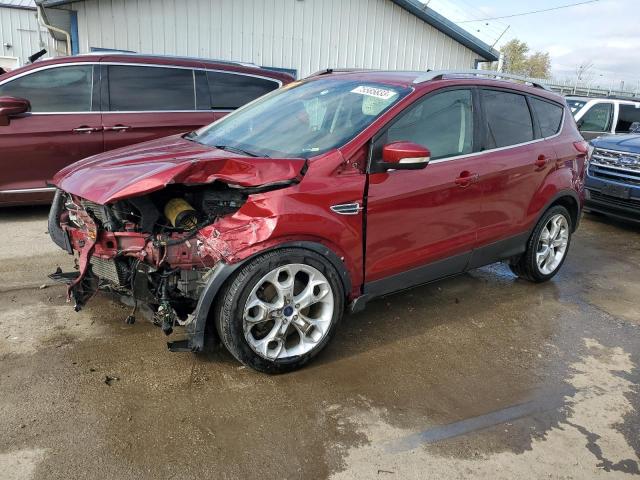 1FMCU9JX0FUB04664 - 2015 FORD ESCAPE TITANIUM BURGUNDY photo 1