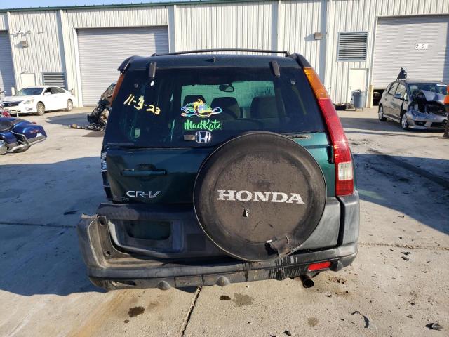 SHSRD78883U121372 - 2003 HONDA CR-V EX GREEN photo 6