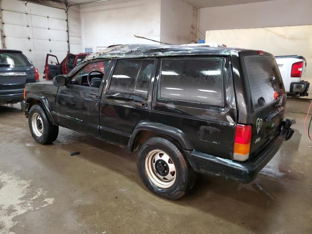 1J4FT28S9XL642240 - 1999 JEEP CHEROKEE SE BLACK photo 2