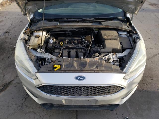 1FADP3E25FL219784 - 2015 FORD FOCUS S SILVER photo 11