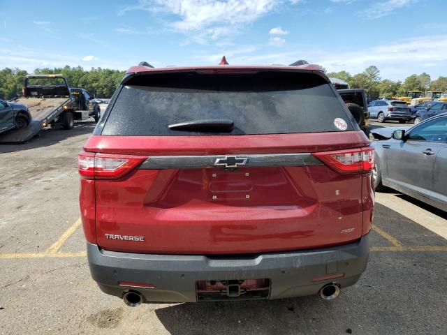 1GNERJKW3LJ278609 - 2020 CHEVROLET TRAVERSE RS MAROON photo 6