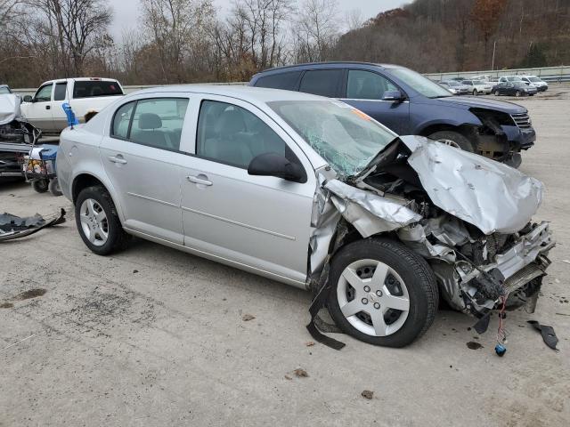 1G1AK55F067819222 - 2006 CHEVROLET COBALT LS SILVER photo 4